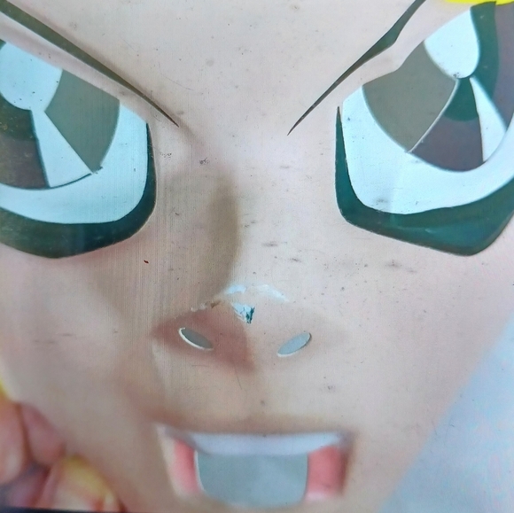 Vtg Kazuki Takahashi Yu Gi Oh mask costume mask. Display mask Copley Halloween - Picture 4 of 7